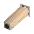 thumbnail image 3 of Set Of 4 Wooden Oak Furniture Square Legs, 3 of 5