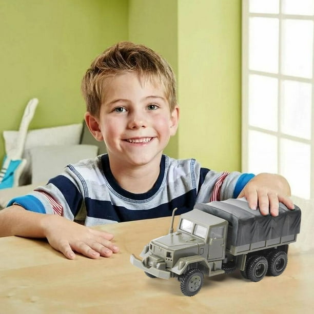 1 72 M35 Truck Model Model Kits Ornaments Chariot Assembly Vehicle Classic Collect Car Display Mini for Men Boys Kids Toddlers Adults