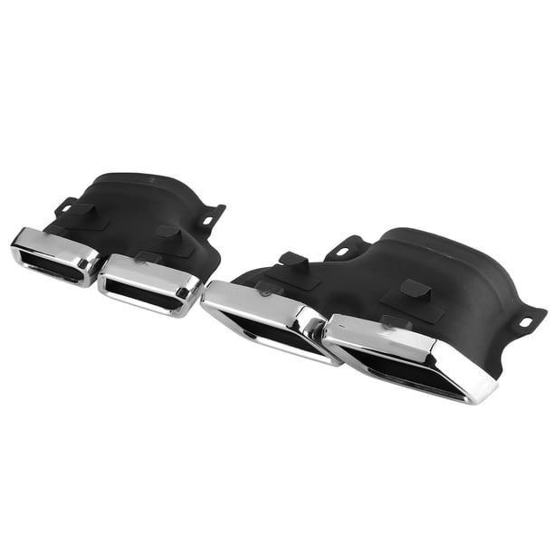 Accesorio para automóvil, puntas de escape cuádruples, puntas de escape aptas, silenciador de tubo de escape, de primera línea