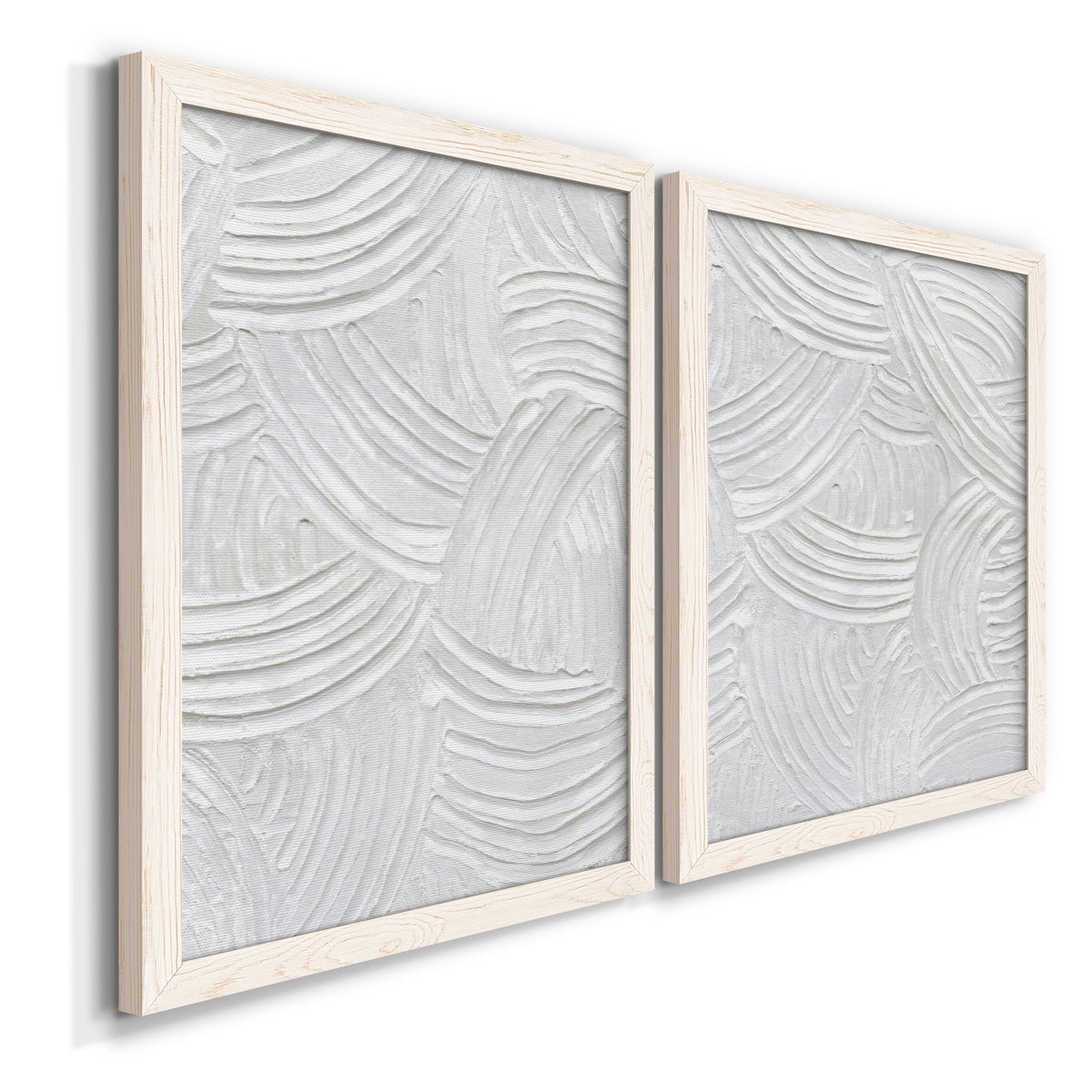 Sandstone Grooves I - Premium Framed Canvas 2 Piece Set - Ready to Hang