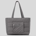 thumbnail image 3 of Carryall Bag Bolso Hombro Puffer Tote Acolchado Ligero para Mujer, 3 of 9