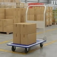 thumbnail image 6 of BENESKY Push Cart Dolly Platform Hand Truck with Swivel Wheels, Heavy Duty Foldable Rolling Tool Cart with 287LB Load Weight Capacity, 6 of 6