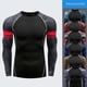 thumbnail image 4 of Camiseta de manga larga Rashguard para hombre, camisetas de BJJ, Muay Thai, camisetas de compresión de Jiu Jitsu y MMA, ropa deportiva, camisetas de boxeo para gimnasio, 4 of 5