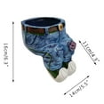 Floleo Clearance Denim Pants Resin Flower Pot Garden Denim Flower Pot