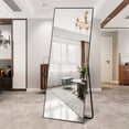 thumbnail image 2 of NeuType 59"x19" Black Full Length Mirror Floor Mirror, 2 of 7