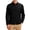 Black-1, variant on Mens Dress Shirt Wrinkle Free Untucked Dress Shirts Business Casual Cuffed Long Sleeve Button Down Shirt with Flap Pocket