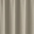 thumbnail image 3 of Mainstays Room Darkening Grommet Curtain Panel Pair, Set of 2, Beige, 30"W x 63"L, 3 of 6