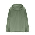 thumbnail image 5 of Wiyuqeen Rain Jacket for Women Waterproof Lightweight Windbreaker Jacket with Hood Packable Raincoat with Pockets S-2XL, 5 of 8
