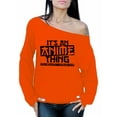 thumbnail image 1 of Awkward Styles It's An Anime Thing You Wouldn't Understand Off Shoulder Sweatshirt, 1 of 4