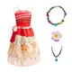 thumbnail image 1 of Disfraz de Moana para Niñas Traje de Aventura Princesa del Océano Fiesta de Cumpleaños de Vestir, 1 of 6
