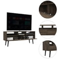 thumbnail image 3 of 5 Shelf Design with 2 Drawers - Supports 60" TV - Rented Apartment - Gives Storage for Devices, 3 of 4