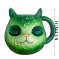 thumbnail image 3 of TIELUTT Cute Cat Mug Resin Desktop Ornament For Home Desk Decoration For Cat Lovers Ornament Set with Topper Ornament Packs Ornament and Ornament Mailbox Ornament, 3 of 7