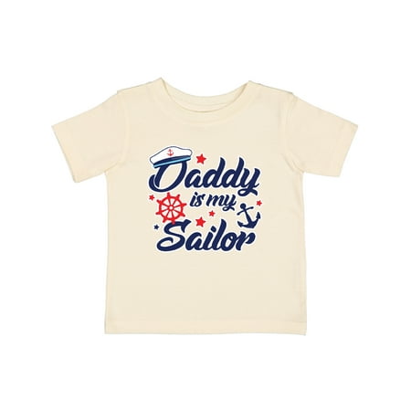 

Inktastic My Daddy is My Sailor Gift Baby Boy or Baby Girl T-Shirt