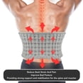 thumbnail image 2 of 3-in-1 Inflatable Heated Waist Belt with Vibration, Portable Lower Back Comfort Wrap with Digital Controller for At-Home Relaxation and Dynamic Support, 2 of 6