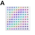 thumbnail image 1 of Number Sticker Label For Nail Polish Color Gel Marking Numbering Digi New I6, 1 of 8