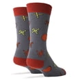 thumbnail image 3 of OoohYeah Mens Funny Crew Socks, Jacks, Novelty Games Theme Cool Socks, 3 of 4