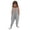 Grey, variant on Gzbliryd Girls Casual Jumpsuits Casual Ruffle Sleeve Round Neck Romper Summer Romper for Boys Summer Set (Orange,1-2 Years)