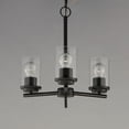 thumbnail image 5 of 10203CLBK Maxim Lighting Corona - 3 Light Chandelier-Black Finish, 5 of 5