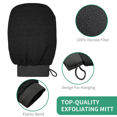 thumbnail image 2 of 2pcs Pcak Premium Exfoliating Mitts for Body  Exfoliating Glove for Shower Body Scrub Gloves, 2 of 8