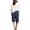 Z32-Navy, variant on XINPING Womens Linen Shorts Summer 2026 Casual 7 Inch Cotton Drawstring Baggy Shorts Comfy Elastic Waist Beach Vacation Shorts XL