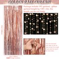 thumbnail image 3 of Rose Gold Birthday Decorations - 21st Birthday Decorations, Rose Gold Banner, Balloon, Tablecloth, Fringe Curtain, Tiara Headband, Glitter Birthday Sash, for Women Girls Princess Party Supplies, 3 of 8