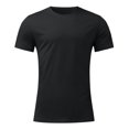 thumbnail image 5 of Mens Shirts under $5.00 Short-Sleeved Independent Sun Printed Casual T-shirt Black 2XL, 5 of 5