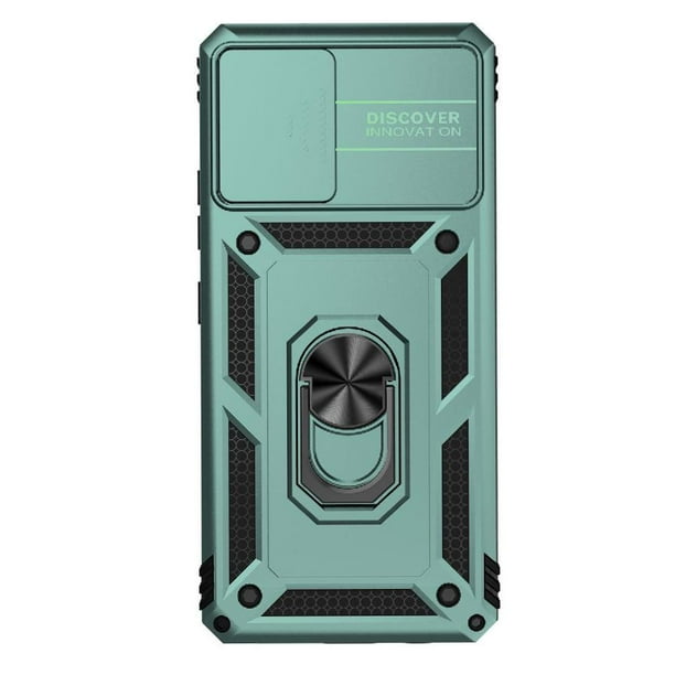 Estuche GANGXUN para Samsung Galaxy M42 5G, soporte giratorio 360°, estilo mecánico y magnético