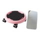 thumbnail image 2 of Rodillo de entrenamiento abdominal con discos deslizantes para ejercicios en casa. Rosa, 2 of 7