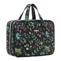 EVERFUN Travel Makeup Bag for Women Must Have Hanging Toiletry Bag Cosmetic Bag Organizer Accessories Kit