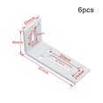 thumbnail image 1 of Thickened corner code fixed 90 degree right angle bracket corner plate bracket, 1 of 7