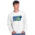 thumbnail image 3 of Basketball Drain Three Pointers Men's Crewneck Sweatshirt Brisco Brands S, 3 of 6