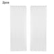 thumbnail image 5 of Cortina semitransparente blanca hueca, cortina de panel de gasa de ventana transpirable para dormitorio, sala de estar, 2 piezas, 100x200cm Advancent LF0159-02B*2, 5 of 7