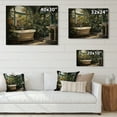 thumbnail image 4 of Designart "Bathroom botanic Retreat III" Bath & Laundry Print on Natural Pine Wood, 4 of 5