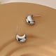 thumbnail image 3 of RV Pendientes pequeños de aguja de plata con forma de gota de agua para mujer, sencillos, con temperamento, diseño de oreja, alta calidad, 3 of 5
