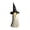 3-Black & White, variant on Large Ghost Figurine with Bow Tabletop Decoration,Black and White,20"