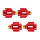 thumbnail image 3 of 8 Piezas [Dientes de Aluminio de Color Cobre] Calentador de Agua Eléctrico de Pared Anti-Eléctrico Accesorios para Calentadores de Agua Domésticos Rojo, 3 of 5