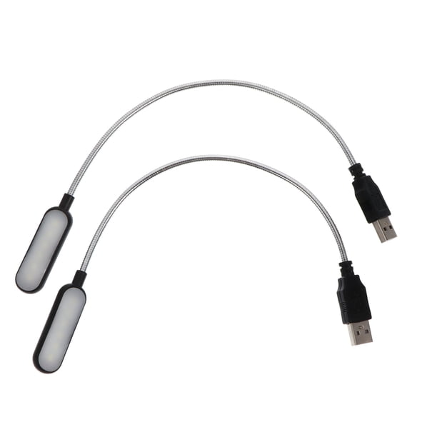 ColoMX 2 unids portátil computadora USB lámpara de lectura práctica lámpara portátil portátil portátil lámpara