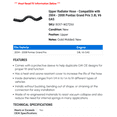 thumbnail image 2 of Upper Radiator Hose - Compatible with 2004 - 2008 Pontiac Grand Prix 3.8L V6 GAS 2005 2006 2007, 2 of 2