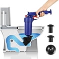 thumbnail image 1 of Air plunger gun, toilet plunger, high pressure powerful drainage impact gun, 1 of 4