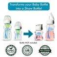 thumbnail image 2 of Tapa con Popote para Biberones Anticólico Natural Flow de Dr. Brown, 2 of 5