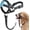 Blue, variant on Dog Head Collar, No Pull Head Halter with Soft Padding, Reflective Soft Padded Snout Harness for Small and Medium Dogs