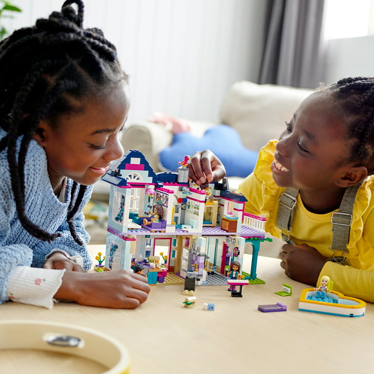 Lego friends 41449 la maison familiale d'andréa jouet avec maison de  poupées pour enfant de 6 ans et plus filles et garçons - La Poste