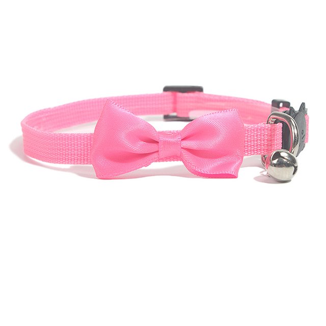 Collares para perros y gatos Dinheiro Holiday con lazo, collares para perros con forma de corazón para San Valentín,
