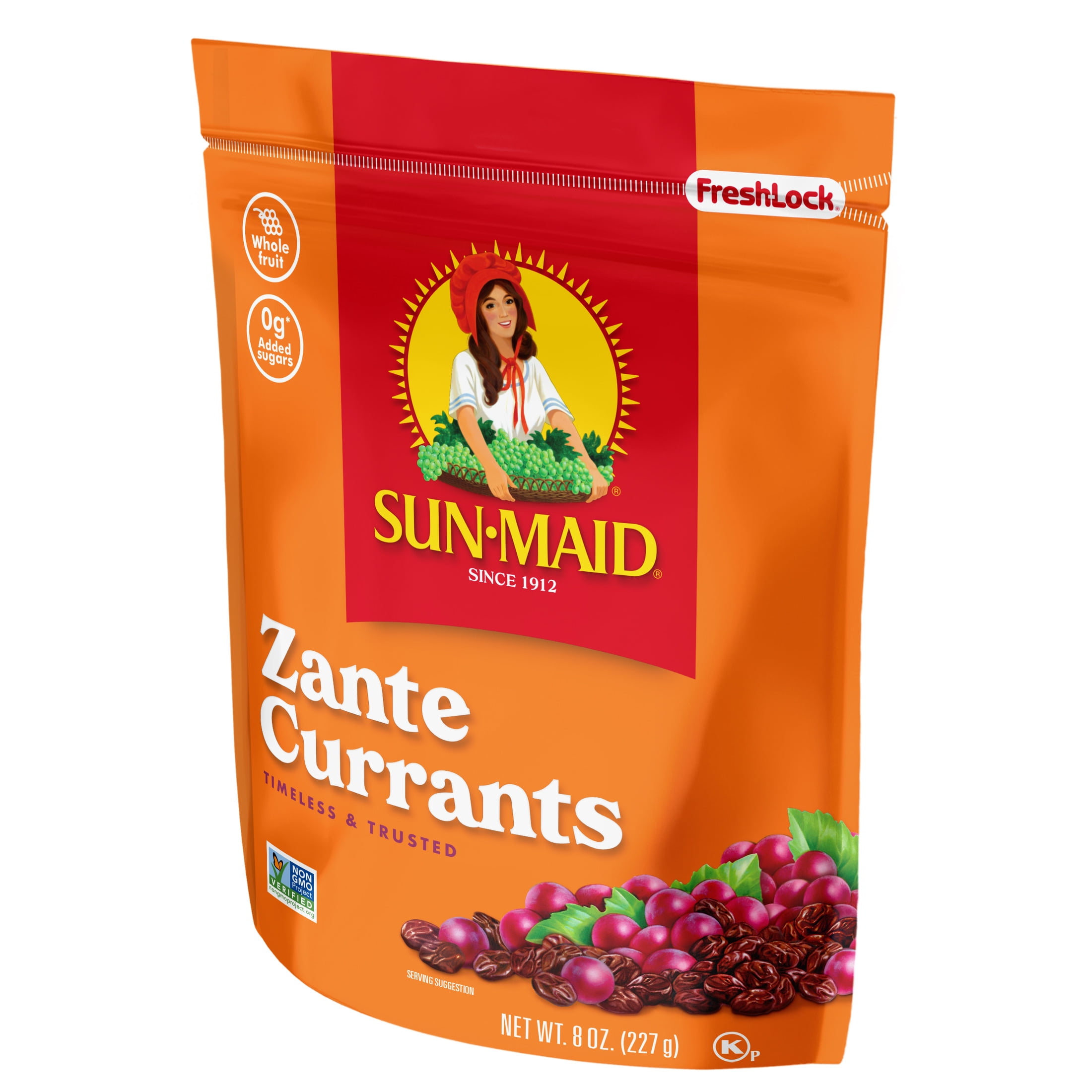 (2 pack) Sun-Maid® California Sun-Dried Zante Currants 8oz Resealable Bag