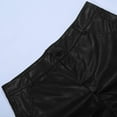 thumbnail image 5 of Fgnfyis Long Retro Slim Men's Pants Autumn/winter Punk Casual Suit Leather Leather Pants Two Piece Suit Mens Suits Black M, 5 of 7