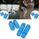 thumbnail image 5 of Protectores de piernas y espinillas, almohadillas elásticas para patadas de pie y sparring, karate y boxeo Azul, 5 of 9