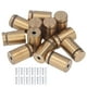 thumbnail image 3 of Tornillos para montaje en pared ANGGREK Acero inoxidable Galvanoplastia de oro cepillado, 3 of 8