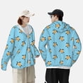 thumbnail image 6 of Daiia Sea Turtle UPF 50+ Sun Protection Hoodie Jacket Lightweight Long Sleeve Sun Shirt for Women Men with Pocket Hiking Outdoor-XX-Large, 6 of 9