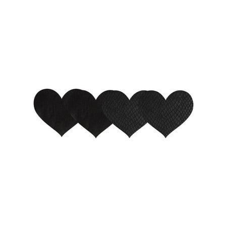 

Classic Black Hearts Pasties