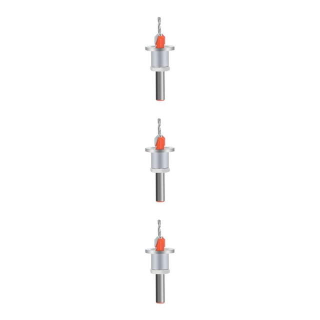 Scienceny Fregadero para carpintería, tope de profundidad, broca, fresa, Extractor, límite, avellanador, herramientas, , plástico, 3,5-8 Type1 NO1